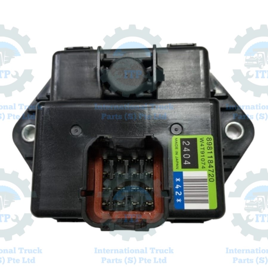 CONTROL UNIT; TURBOCHARGER